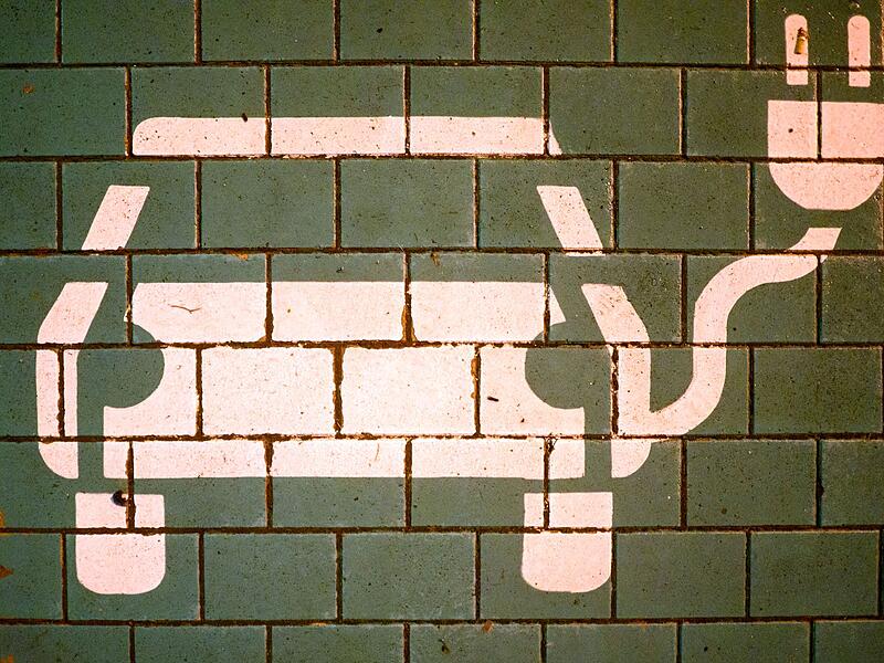 Hinweis auf Ladepunkt