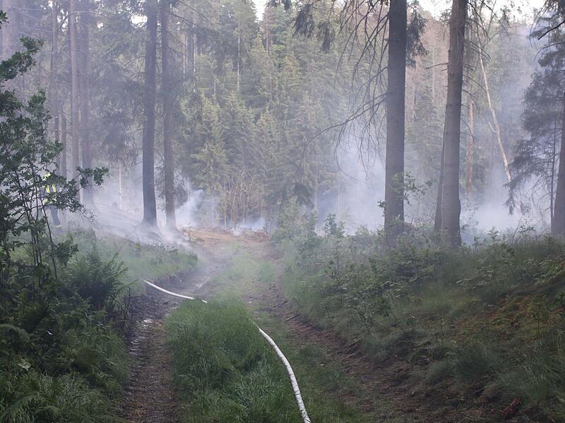 Brand bei Nordhalben