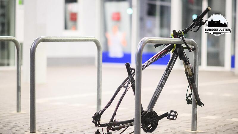 Wenn das Rad nicht komplett gestohlen wird, können auch Teile von ihm abhanden kommen.