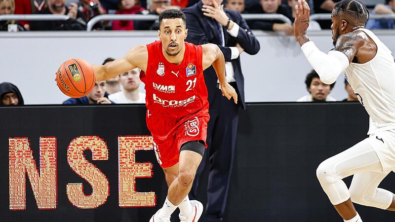 Joel Aminu absolvierte für Brose Bamberg sieben Ligaspiele und die Pokalpartie in München. Joel Aminu absolvierte für Brose Bamberg sieben Ligaspiele und die Pokalpartie in München.