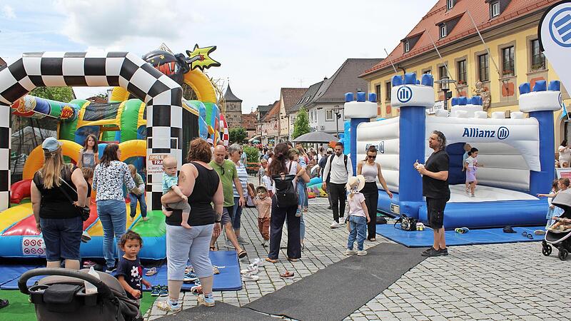 Nat&uuml;rlich durfte auch der Klassiker nicht fehlen: H&uuml;pfburgen ziehen immer.