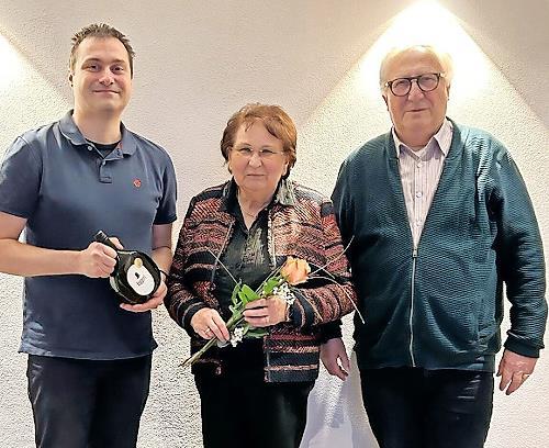 Referent Ronald Kaiser, Seminarleiterin Rosi Hufnagel und Reiner Reuß (Seniorenunion Hammelburg).