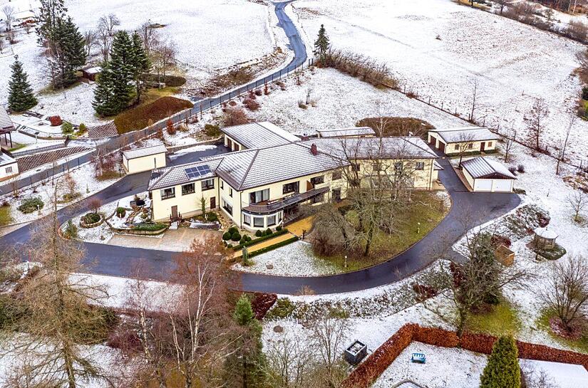Die „Neue Villa“ als künftiger Standort des Heinz-Glas Betriebskindergartens.