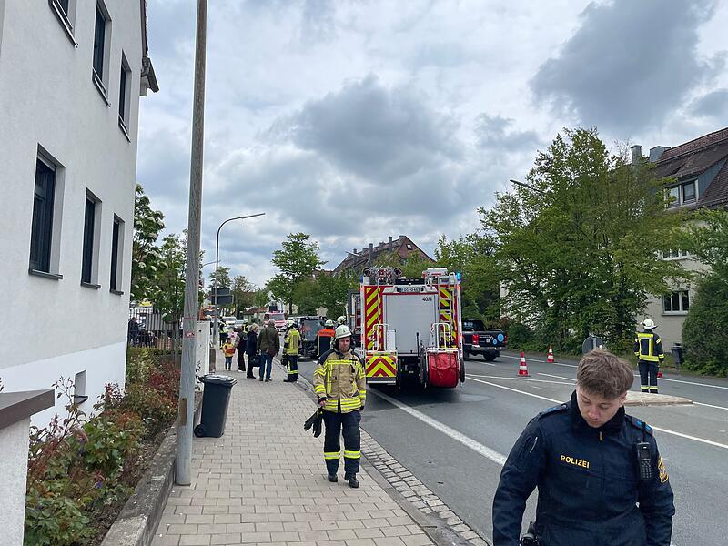 Die Einsatzkräfte rückten mit einem Großaufgebot anForchheim & Fränkische Schweiz