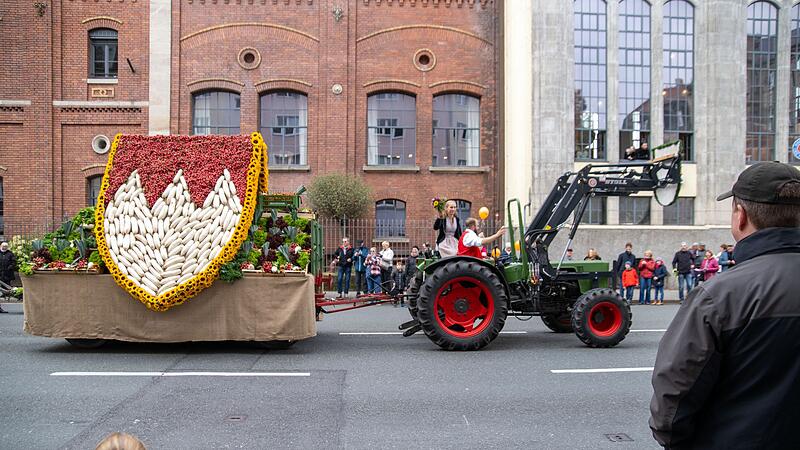 Fränkischer Erntedankfestzug in Fürth
