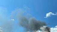 Rauchsäule, Brand, Feuer, Qualm, Rauch, Rauchschwaden Rauchsäule, Brand, Feuer, Qualm, Rauch, Rauchschwaden