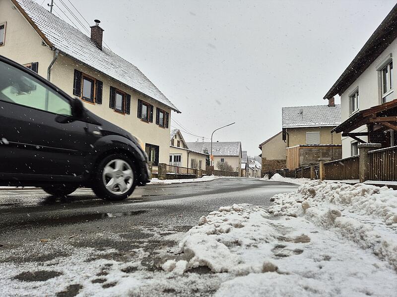 Die Ortsdurchfahrt in Au soll ausgebaut werden.
