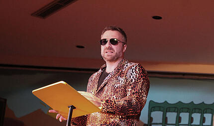 &bdquo;Automaten-B&uuml;rgermeister&ldquo; Steffen Kropp stieg ebenfalls in die B&uuml;tt.