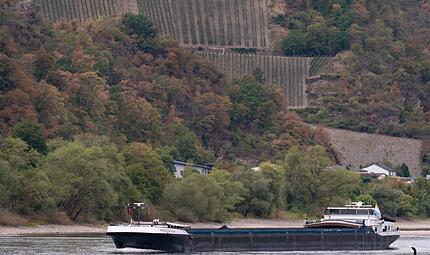Wieder mehr Wasser im Rhein Wieder mehr Wasser im Rhein