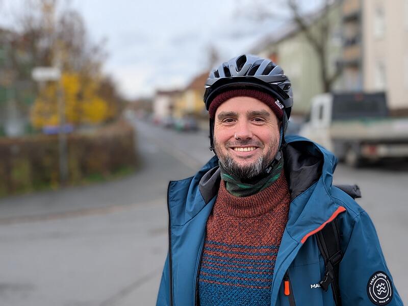 Tobias Wilhelm ist seit 2024 Radverkehrsbeauftragter der Stadt Forchheim.