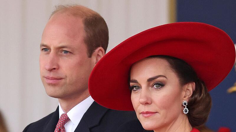 Britischer Thronfolger Prinz William und Ehefrau Kate