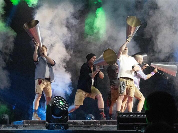 Wenn das „Schlagerschloss“ eröffnet wird, wollen auch die Jungs von Voxxclub dabei sein.
