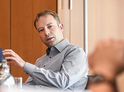 Jan Gorr verspricht den HSC-Fans wieder sportlich bessere Zeiten. Jan Gorr verspricht den HSC-Fans wieder sportlich bessere Zeiten.