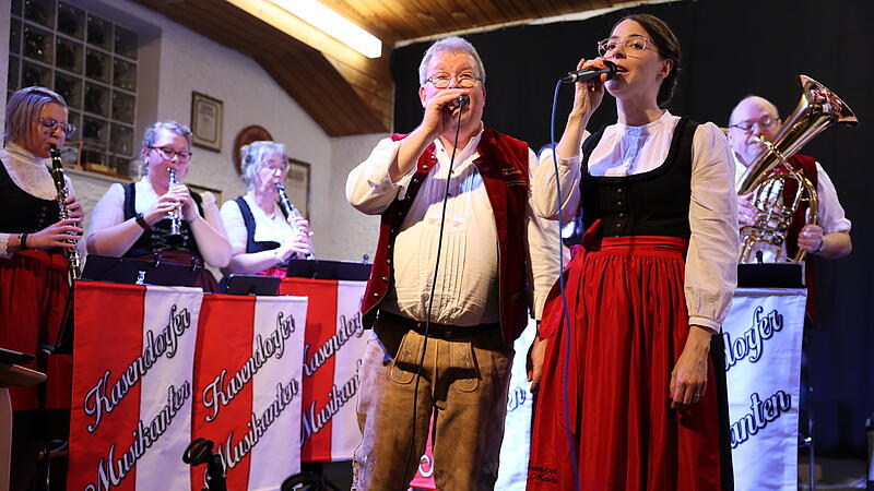 Hermann Horner und Stephanie Hubacek begeisterten beim Konzert mit ihrem Gesang