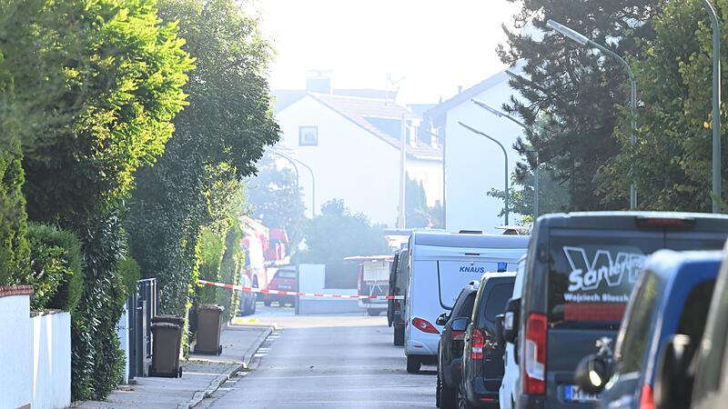 Brand in München - Großeinsatz von Polizei und Feuerwehr