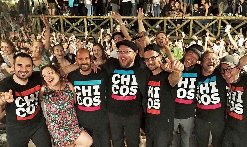 Die Chicolores bei einem ihrer AuftritteForchheim & Fränkische Schweiz Die Chicolores bei einem ihrer AuftritteForchheim & Fränkische Schweiz