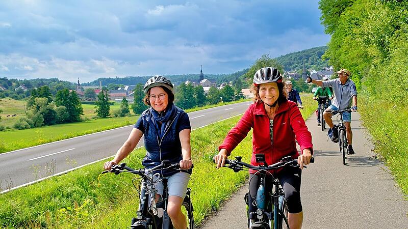 Radweg Eine Entdeckungstour auf den Spuren der Zisterzienser führt durch die Klosterlandschaft Ebrach.