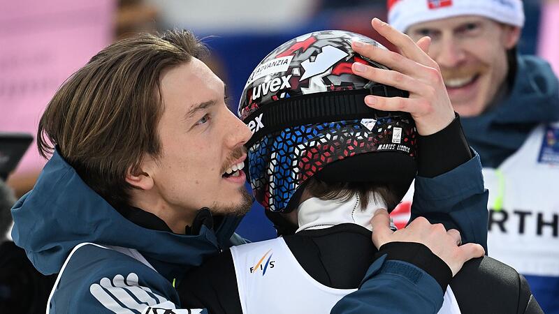 Johann Andre Forfang und Marius Lindvik