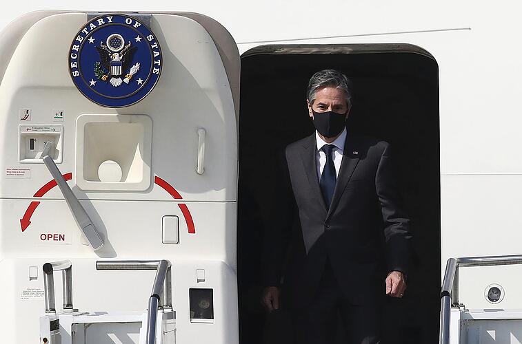 US Au enminister Antony Blinken Kommt Nach Europa Er Muss Ein Unter 