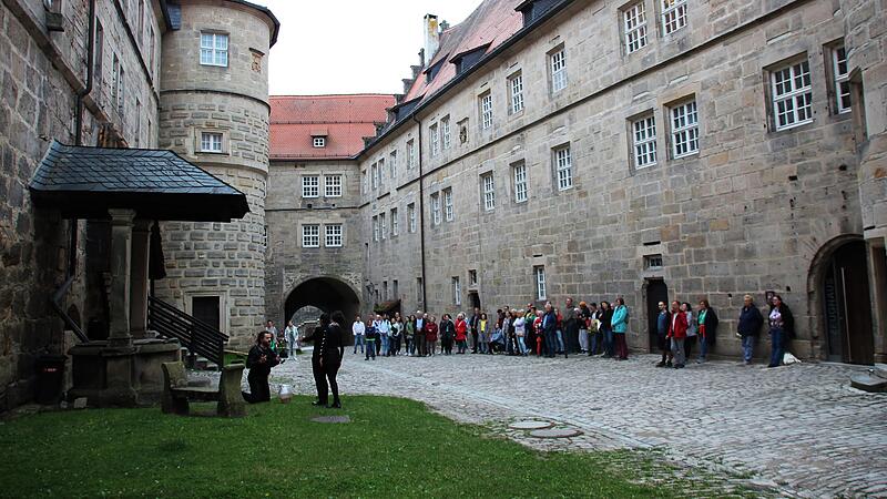Die Festung Rosenberg ist die ideale Kulisse für den Shakespeare-Stoff – und auch für den Theaterspaziergang.