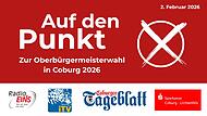 Regionentalk der Sparkasse: Wer wird Coburgs neuer OB