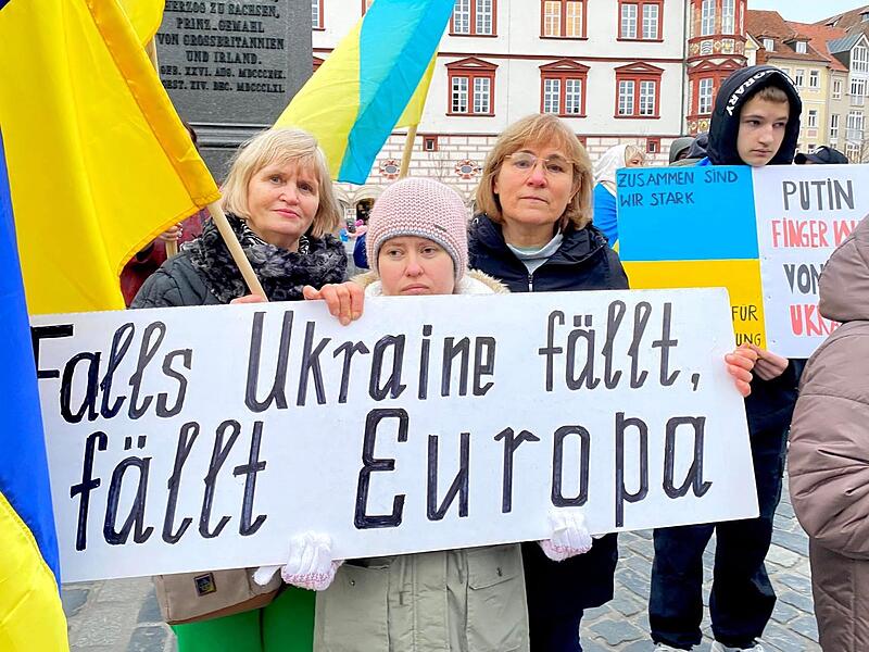 Kundgebung am 24. Februar Kundgebung am 24. Februar