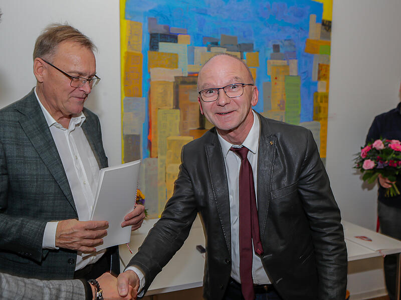 Werner Panzer hat die Bamberger Bürgernadel in der Kategorie „Klassik“ erhalten.