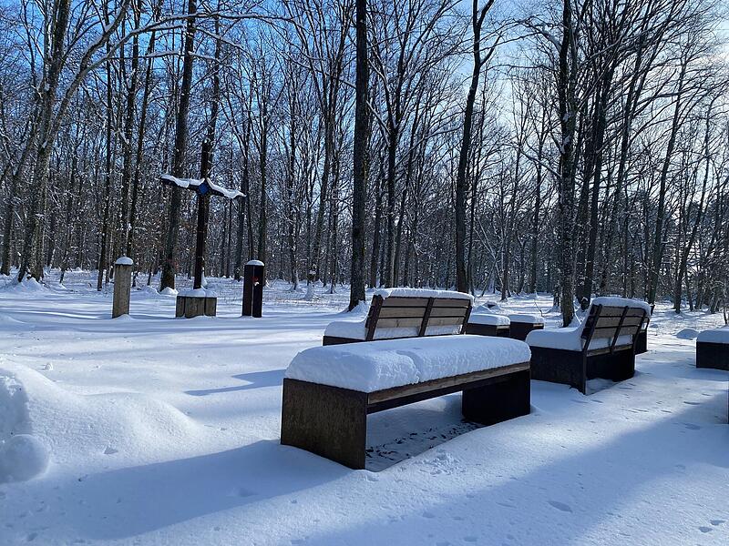 &bdquo;Der Weg zu den letzten Ruhest&auml;tten am Naturfriedhof in N&uuml;dlingen ist derzeit beschwerlich: Tiefer Schnee erschwert den Angeh&ouml;rigen den Besuch bei ihren Verstorbenen. Doch mit dem Fr&uuml;hling kehren nicht nur die Wege zur&uuml;ck &ndash; auch die tr&ouml;stliche Sch&ouml;nheit der Natur&ldquo;, schreibt uns Klaus Beck Anfang Februar.