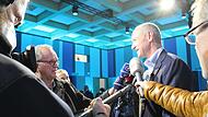 Siemens-Vorstand Roland Busch hat von Mitarbeitern   bisher &bdquo;nur Gutes zum Campus geh&ouml;rt.&ldquo;