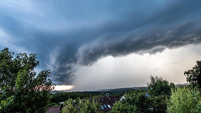 B&ouml;enwalze Wetter Wolke Gewitter
