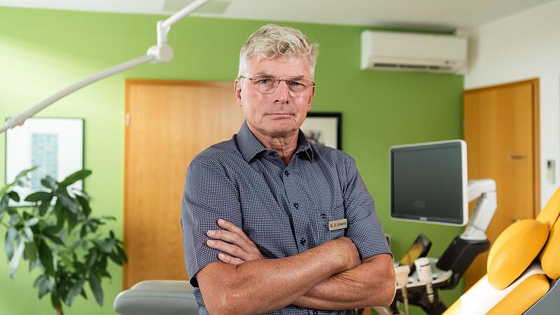 Belegarzt Dr. Stefan Schwind aus Schweinfurt ist entsetzt &uuml;ber die Schlie&szlig;ung von St. Josef und findet klare Worte.