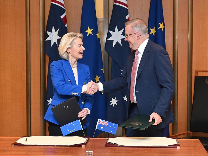 Freihandelsabkommen EU Australien