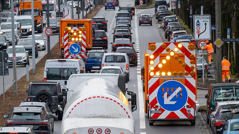 Wieder Tempo 50 auf Landshuter Allee in M&uuml;nchen
