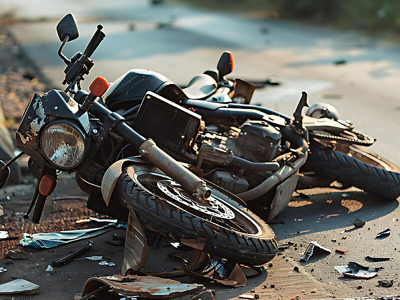 3000 Euro Schaden bei Motorradunfall im Kreis Forchheim