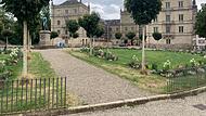 Der Zaun rund ums Rondell auf dem Coburger Schlossplatz ist jetzt an gleich mehreren Stellen geöffnet – und das soll auch so bleiben, hat der Oberbürgermeister entschieden.