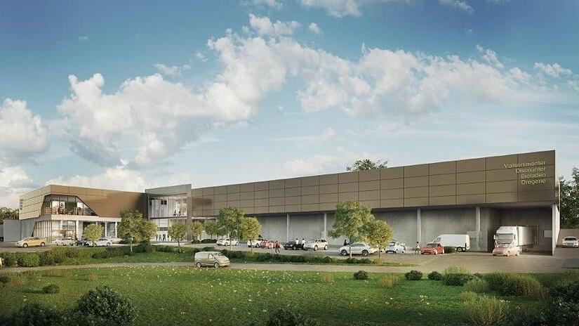 Die geplante Einkaufsgalerie Marshall Heights &ndash; hier auf einer Ansicht des Investors Riedel Bau &ndash; ist zuletzt wieder ins Gerede gekommen.