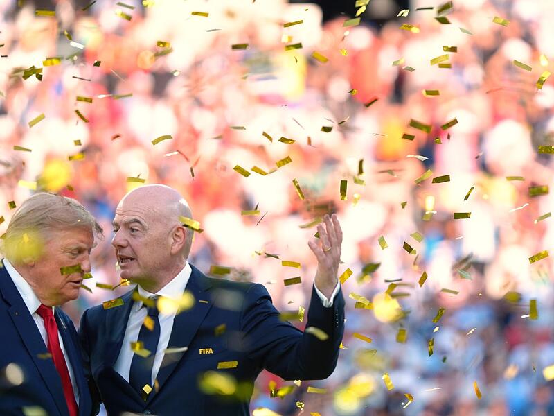 Donald Trump und Gianni Infantino Donald Trump und Gianni Infantino