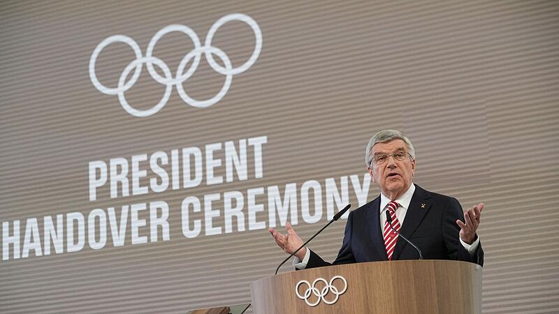 &Uuml;bergabezeremonie der IOC-Pr&auml;sidentschaft