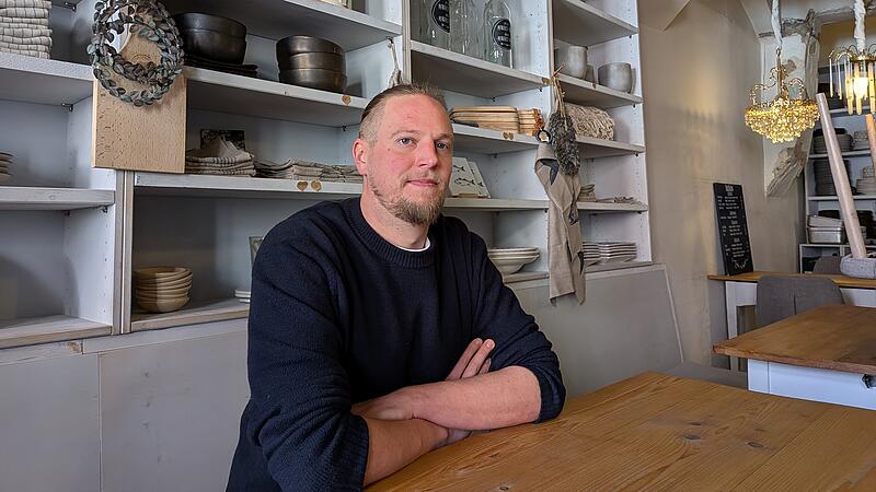 Michael Melber Michael Melber, Chef des Restaurants „Börr" in der Oberen Sandstraße