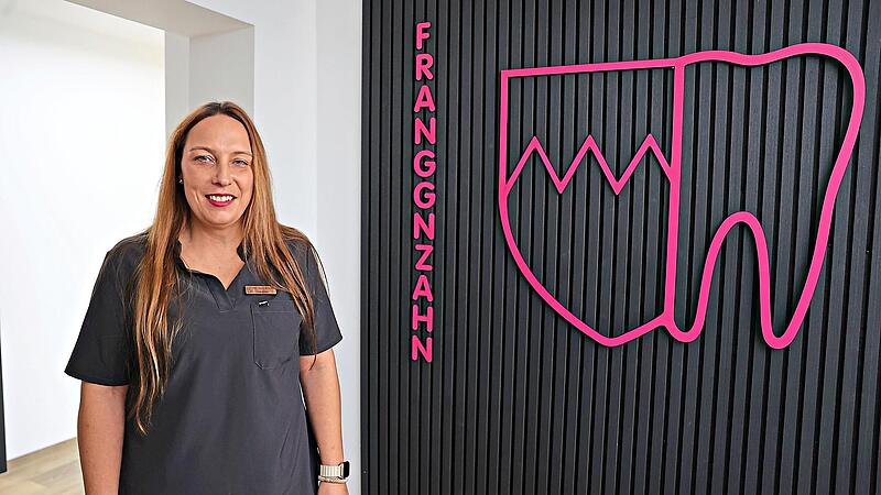 Petra Schmidt-Holzer hat ihre Praxis „Franggnzahn“ genannt. Inzwischen ist der Ansturm so groß, dass sie einen Aufnahmestopp verhängt hat. Sonny Adam Petra Schmidt-Holzer hat ihre Praxis „Franggnzahn“ genannt. Inzwischen ist der Ansturm so groß, dass sie einen Aufnahmestopp verhängt hat. Sonny Adam