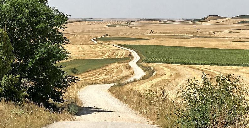 Eindr&uuml;cke von seiner Pilgerreise auf dem Jakobsweg schilderte Pfarrer Walter Ries.
