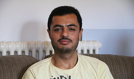 Abdelrahim Aleleiwi kommt aus Aleppo und arbeitet in N&uuml;rnberg als Netzwerktechniker. Er hat uns erz&auml;hlt, wie die Gemeinde Schwarzach ihm geholfen hat und warum er den weiten Weg aus Syrien nach Europa zu Fu&szlig; auf sich genommen hat.