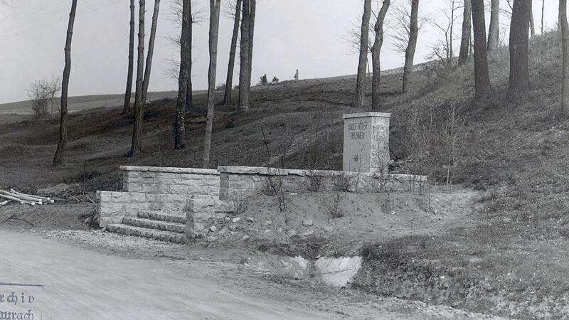 So sah der Brunnen im Jahr 1934 aus.