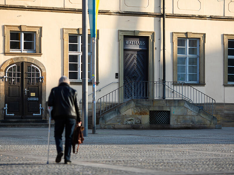 Das Bamberger Rathaus am Maxplatz war in der Vergangenheit ber&uuml;chtigt f&uuml;r fragw&uuml;rfige Sonderzahlungen an seine Mitarbeiter.