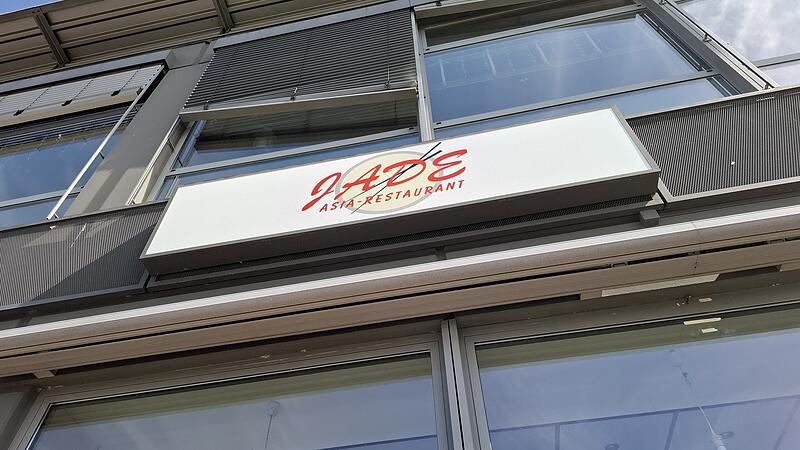 Schild Jade Restaurant Forchheimer Stra&szlig;e
