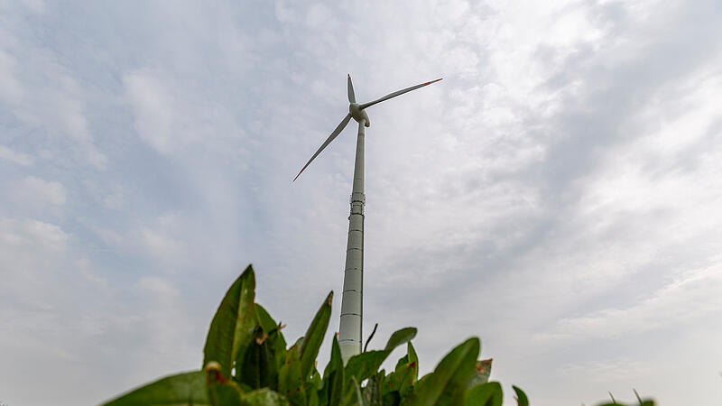 Windrad KasbergForchheim & Fr&auml;nkische Schweiz