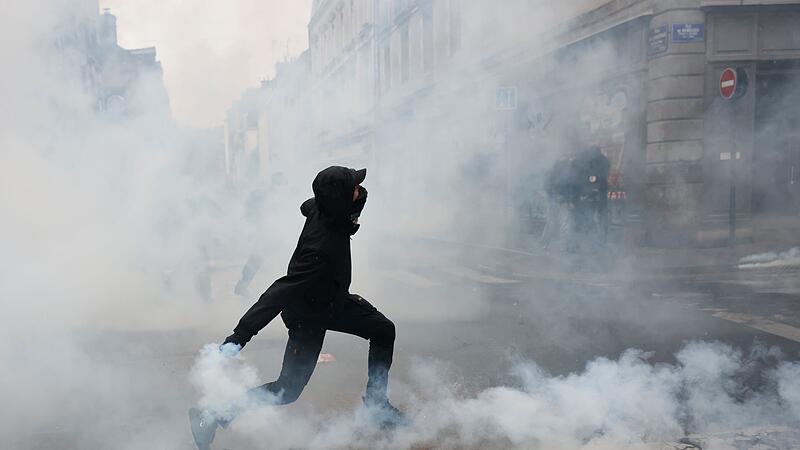 Proteste in Rennes Proteste in Rennes