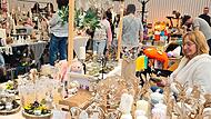 Der Hobby- und Künstlermarkt in Adelsdorf ist der dort im Landkreis für jeden, der zeitgemäße Dekoration sucht.