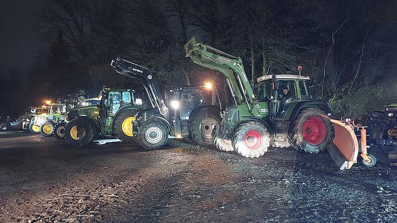 Die Landwirte aus dem Kreis Kronach planen eine erneute Protestfahrt