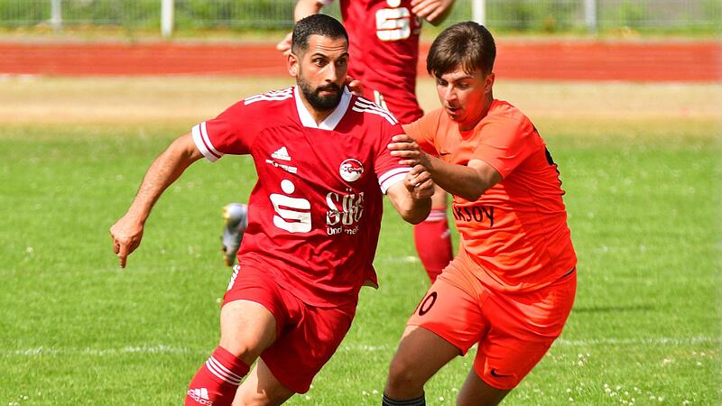 Der Ex-Ebersdorfer Tayfun &Ouml;zdemir &uuml;berzeugte in seiner ersten Partie f&uuml;r den FC Coburg